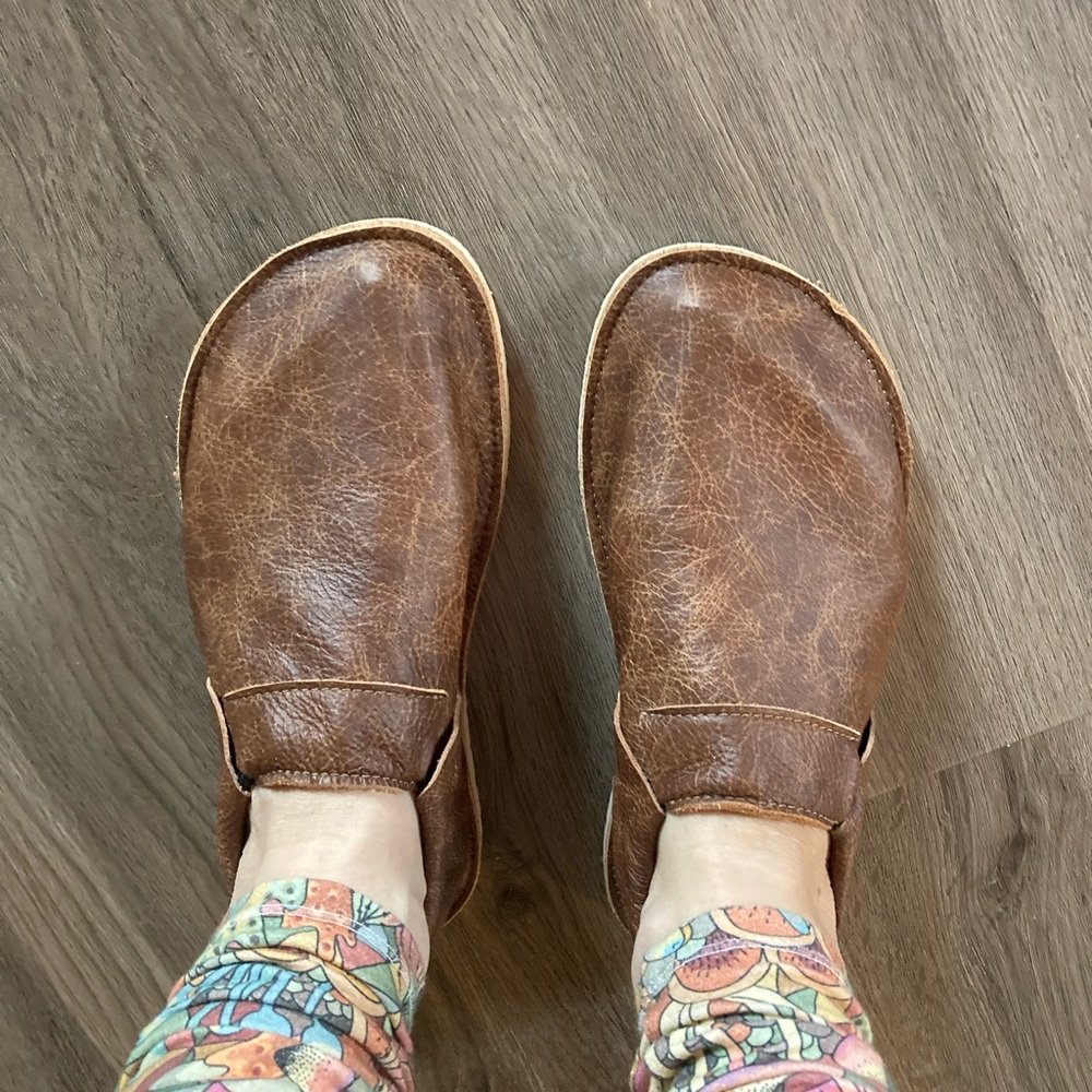 Posh panda moccasins